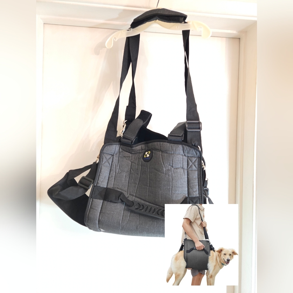 COODEO Dog Carry Sling, Emergency Backpack Pet Legs Support & Rehabilitation Dog